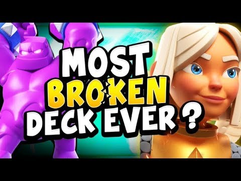 Clash Royale Baby Dragon Golem Battle Healer Deck Arena 11