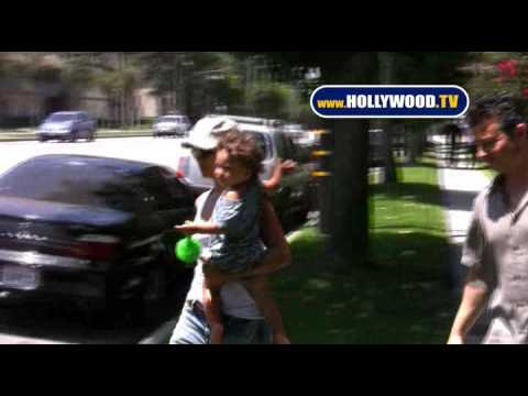 EXCLUSIVE: Halle Berry Brings Baby Out In North Hollywood