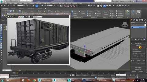 Tutorial on modeling & texturing a Train Boogie in 3dsmax ( part 1)