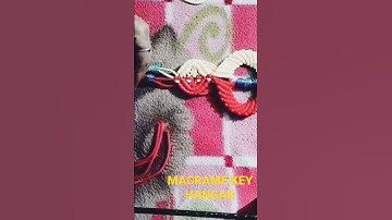 macrame key hangar ,beautiful design,easy method.
