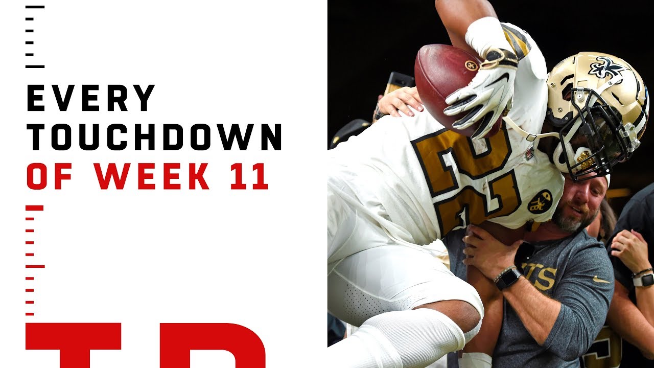 running man Every Touchdown from Week 11 | NFL 2018 Highlights