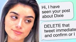 Dixie D&#39;Amelio&#39;s Dad THREATENS Fans? People LOSE IT When Alleged DMs LEAK