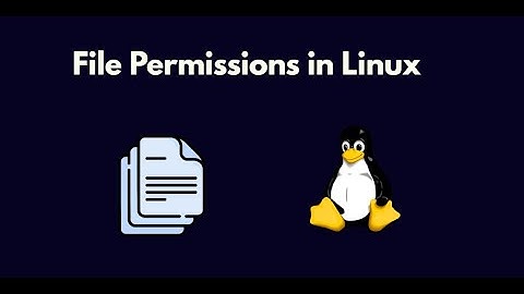 File Permissions Linux