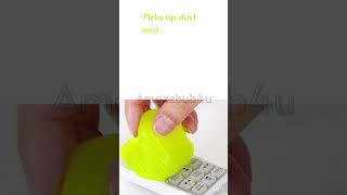 TEESTA Dust Cleaner Compound Super Clean Slimy Gel for Computer Keyboard Cleaning #shorts #gadgets screenshot 4