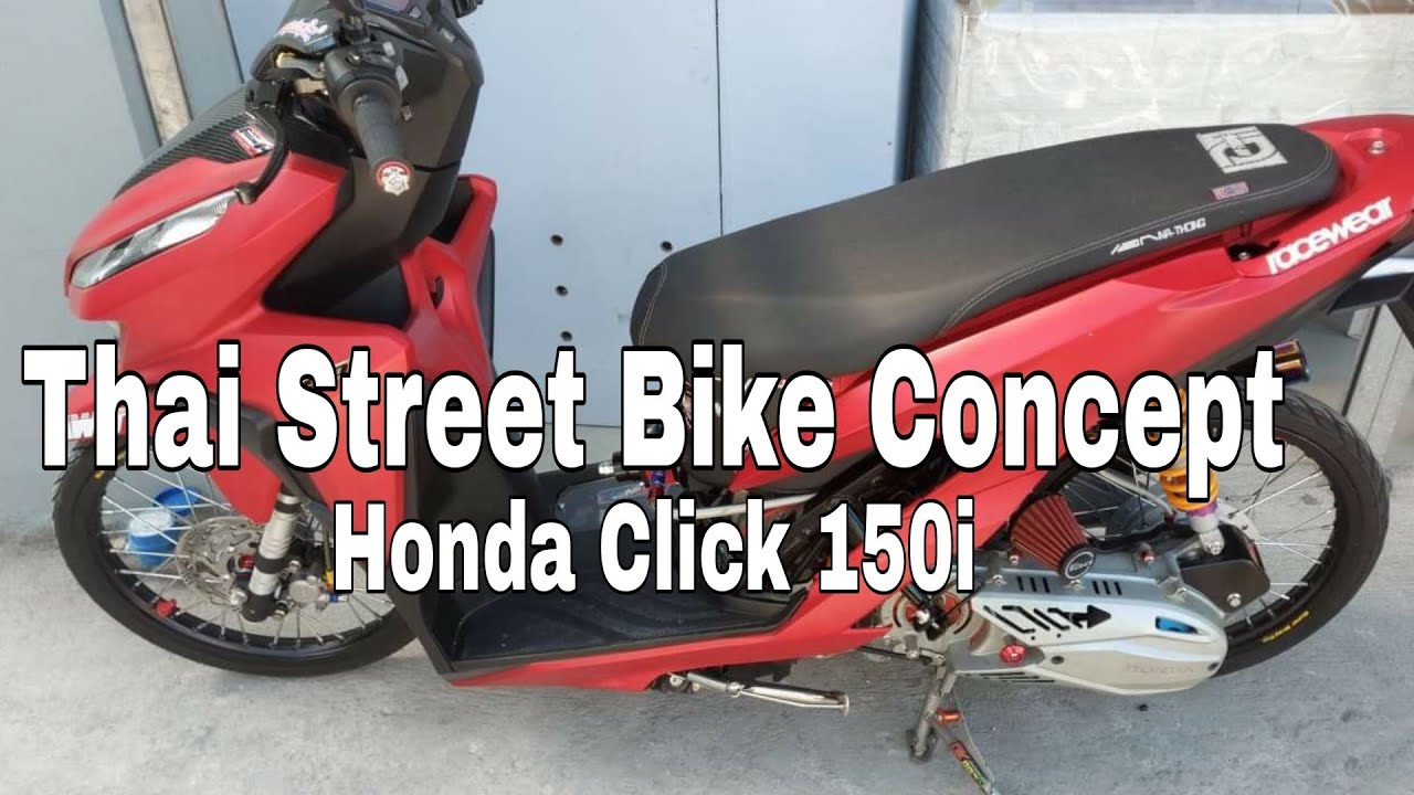 Honda Click 150i V2 | Thai Street Bike Concept - YouTube