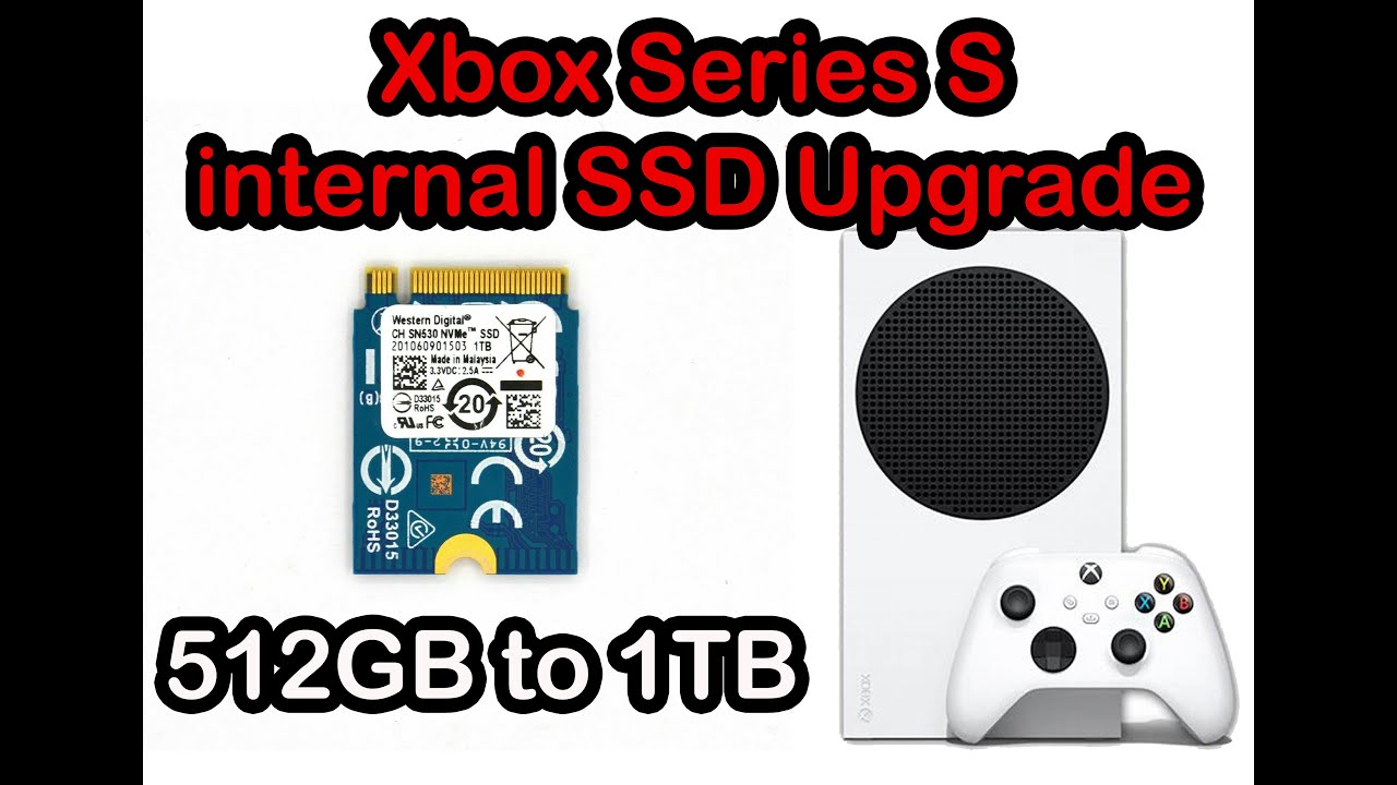 Xbox Series S internal M.2 SSD Upgrade