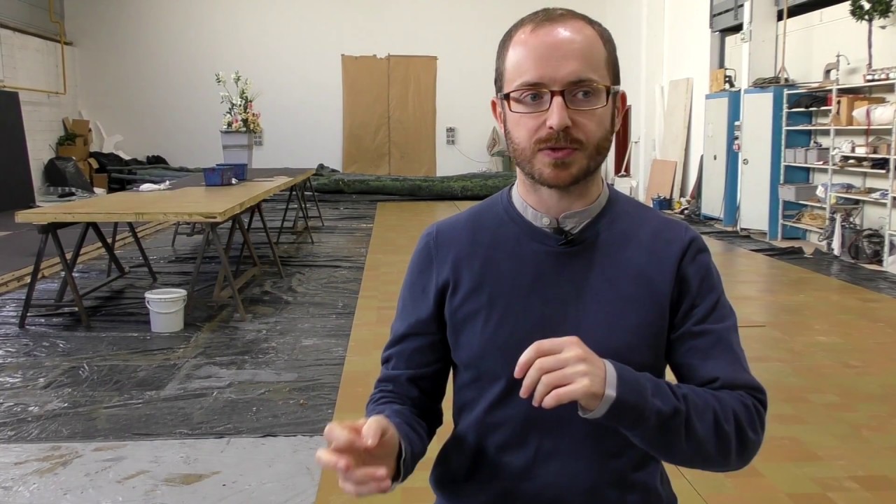 Théâtre du Capitole - la construction des décors d'Ernani