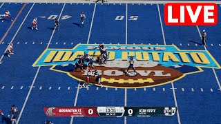 🔴 Washington State Cougars vs Utah State Aggies | Idaho Potato Bowl - NCAAF 2025 CFB 26 Simulation