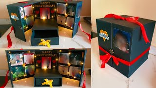 Surprise cake box tutorial | how to make surprise gift box | diy | explosion box |