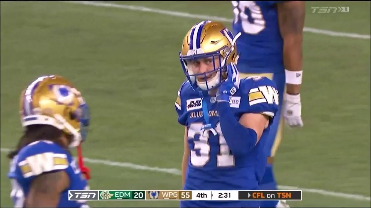 Winnipeg Blue Bombers Evan Holm 2024 Regular Season Highlights