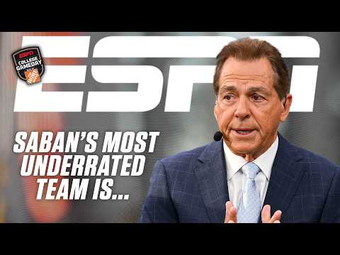 Nick Saban says Notre Dame is UNDERRATED 😱 'They'll be in the mix in the end' | College GameDay
