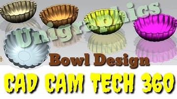 NX CAD bowl#Advanced surface#siemens NX#bowl surface tutorial#bowl design