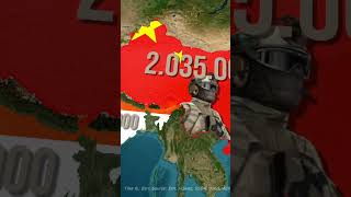 какая армия сильнее Индия или Китай? 