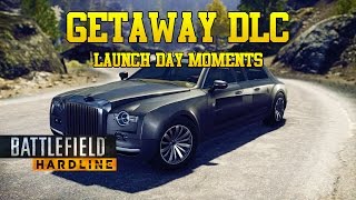 Battlefield Hardline: Getaway DLC Gameplay - Limo Road Kill, 1887 Shotgun, New Maps!