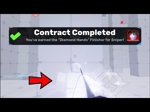 Showcasing The Diamond Hands Finisher For The Sniper! (0.01%)