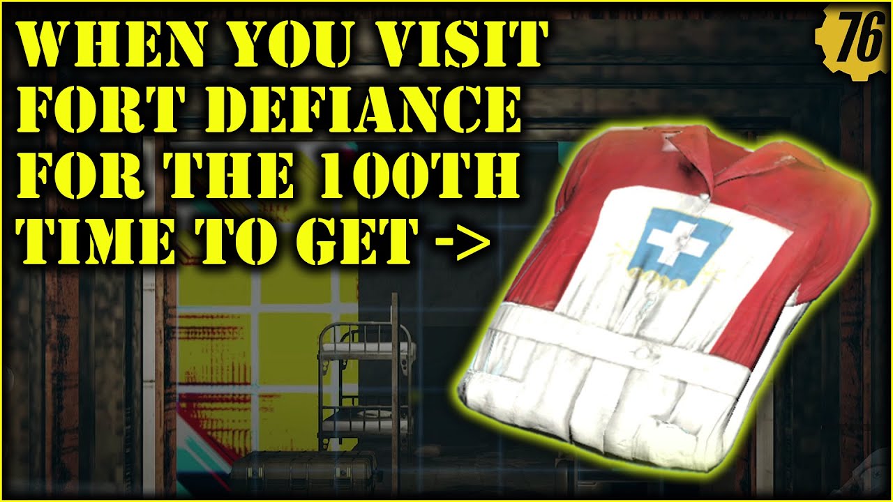 Fallout 76 - Do You Want a Red Asylum Worker Uniform??!