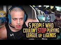 5 People Who Couldn't STOP PLAYING League of Legends