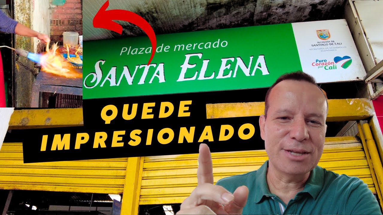 CALI 🇨🇴 GALERIA SANTA ELENA 🐓 La mas grande de la ciudad?