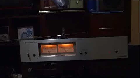 technics SE9021A Stereo DC power amplifier demo test