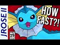 How Fast can you Beat Pokemon Red/Blue with Just a Vaporeon?