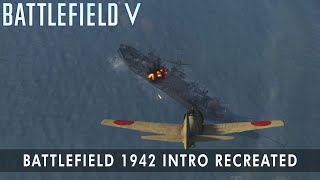 Battlefield 1942 Intro recreated in Battlefield V