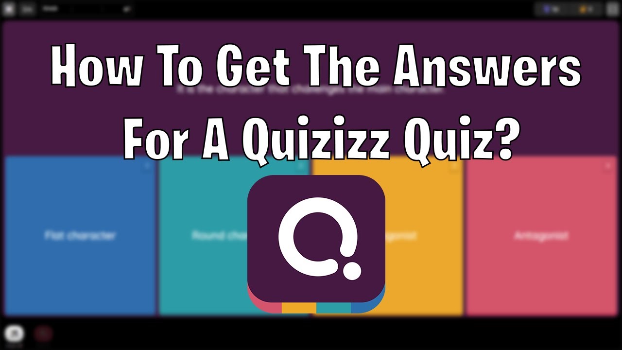 How To Get The Answers For A Quizizz Quiz 2021working Youtube