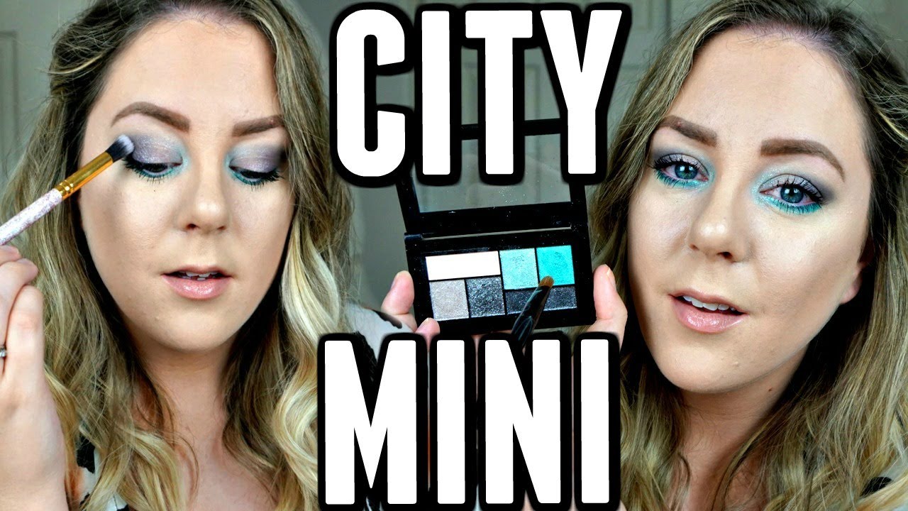 NEW MAYBELLINE MAKEUP : CITY MINI PALETTES SWATCHES + TUTORIAL | HIT OR MISS | MakeupByMegB