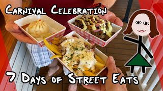 The Whole Week’s (FREE) Menu at Street Eats on the Carnival Celebration!