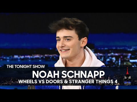 Noah Schnapp and Millie Bobby Brown Couldn’t Stop Crying Over Stranger Things Ending | Tonight Show