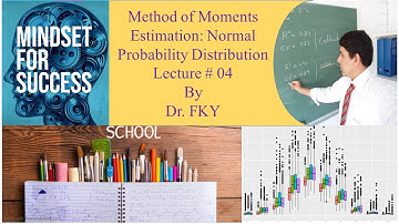 Lecture # 04: Method of Moments Estimation (MME) for Normal Probability Distribution