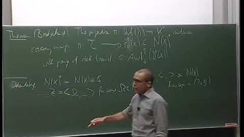 Prof. Daniel Huybrechts | Introduction to derived categories and stability conditions - V