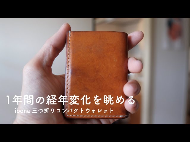 Reviewing My Favorite Compact Wallet After 1 Year of Use! [Aging