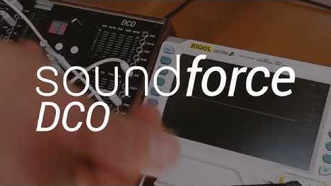 SoundForce DCO - short demo video