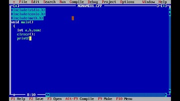 How To Write a Program of Addition of Two Numbers in Turbo C++