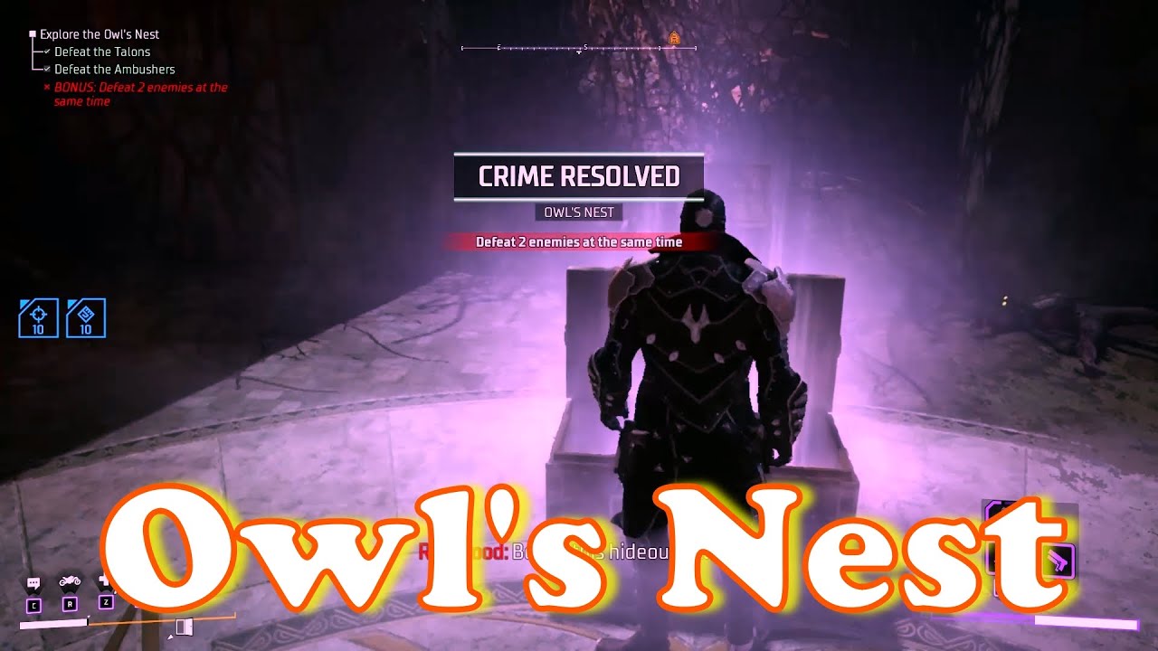 gotham-knights-owl-s-nest-walkthrough-gameplay-part-22-youtube