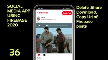Alert Dialog in Androidx || Social media app using firebase 2020