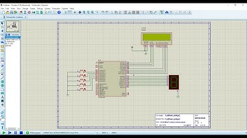 Belajar Konfigurasi Atmega32, LCD, dan 7Segment || Proteus dan CVAVR