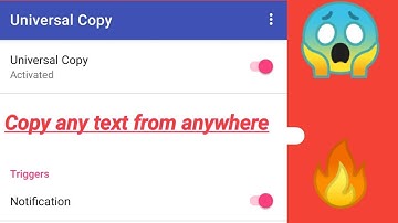 How to copy any text on android.Universal copy mod apk.copy any text.🔥