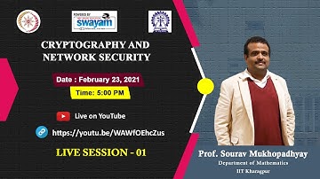 Live Session - 1: Cryptography and Network Security