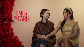 Lily Collins e Ashley Park falam sobre a amizade que tiveram em Emily em Paris e