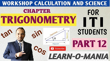 Workshop calculation and science by Huseini sir trigonometry part 12