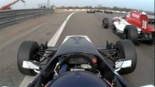 crash formule renault coupe de france 2011 dijon superxave