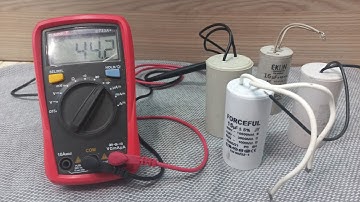 Kondansatör Ölçümü Nasıl Yapılır / Daimi kondansatör ( Capasitör) / 1 fazlı motor