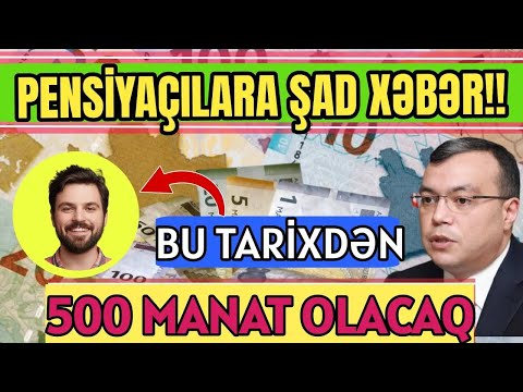 TƏCİLİ ŞAD XƏBƏB!! BU ŞƏXSLƏRƏ 500 MANAT PENSİYA VERİLƏCƏK ANCAQ!..