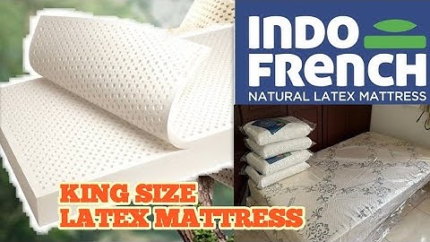 Latex foam King size mattress /#latexmattress /Own manufacturer since 1965