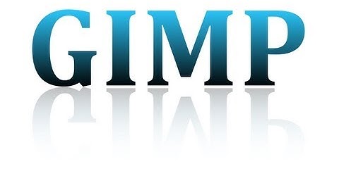 Add reflection underneath a text in GIMP 2.8