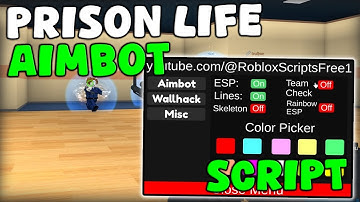 [👮UPDATE] Roblox Prison Life Script Aimbot, Kill Aura & God Mode Pastebin 2025