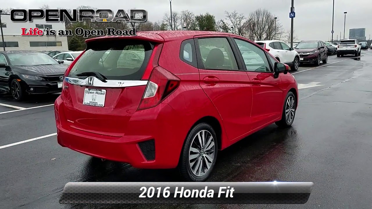 Used 2016 Honda Fit EX, Edison, NJ 124692A YouTube