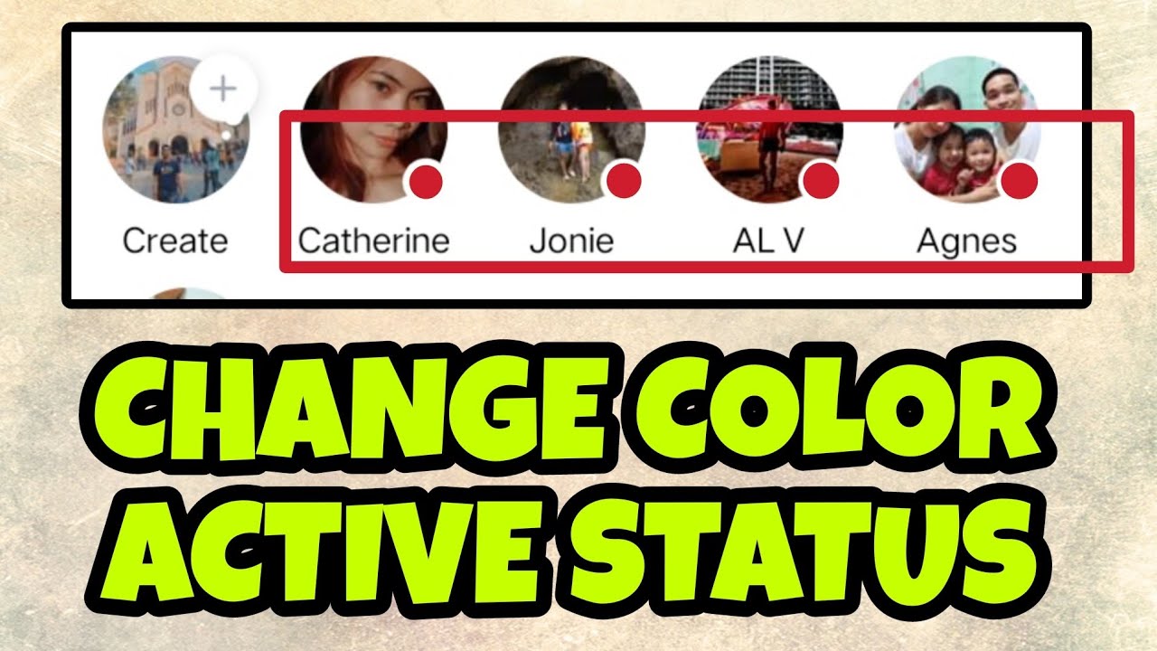 HOW TO CHANGE COLOR ACTIVE STATUS ON FACEBOOK MESSENGER 2023 UPDATE
