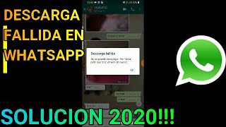 ★✸ LA UNICA SOLUCION 2023★✸ DESCARGA FALLIDA en WHATSAPP screenshot 2